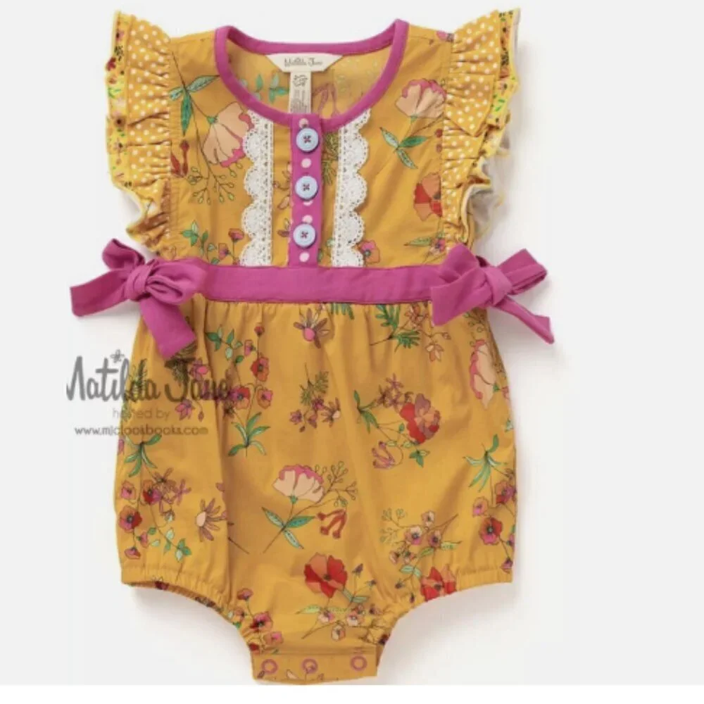 Matilda Jane‎ Romper Girls 18-24 Months Sunlight Bubble Brilliant Daydream